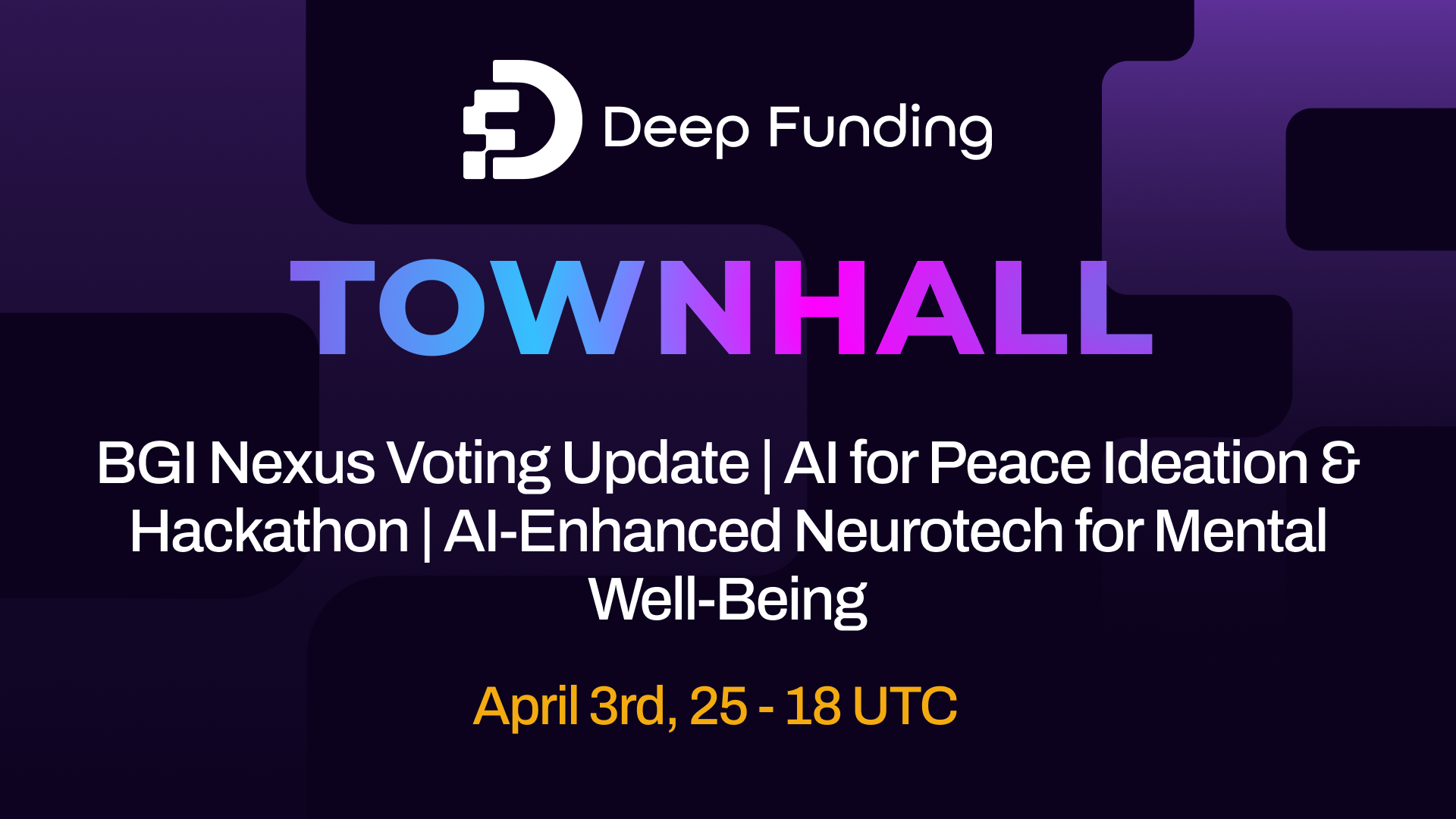 The DF TownHall #58