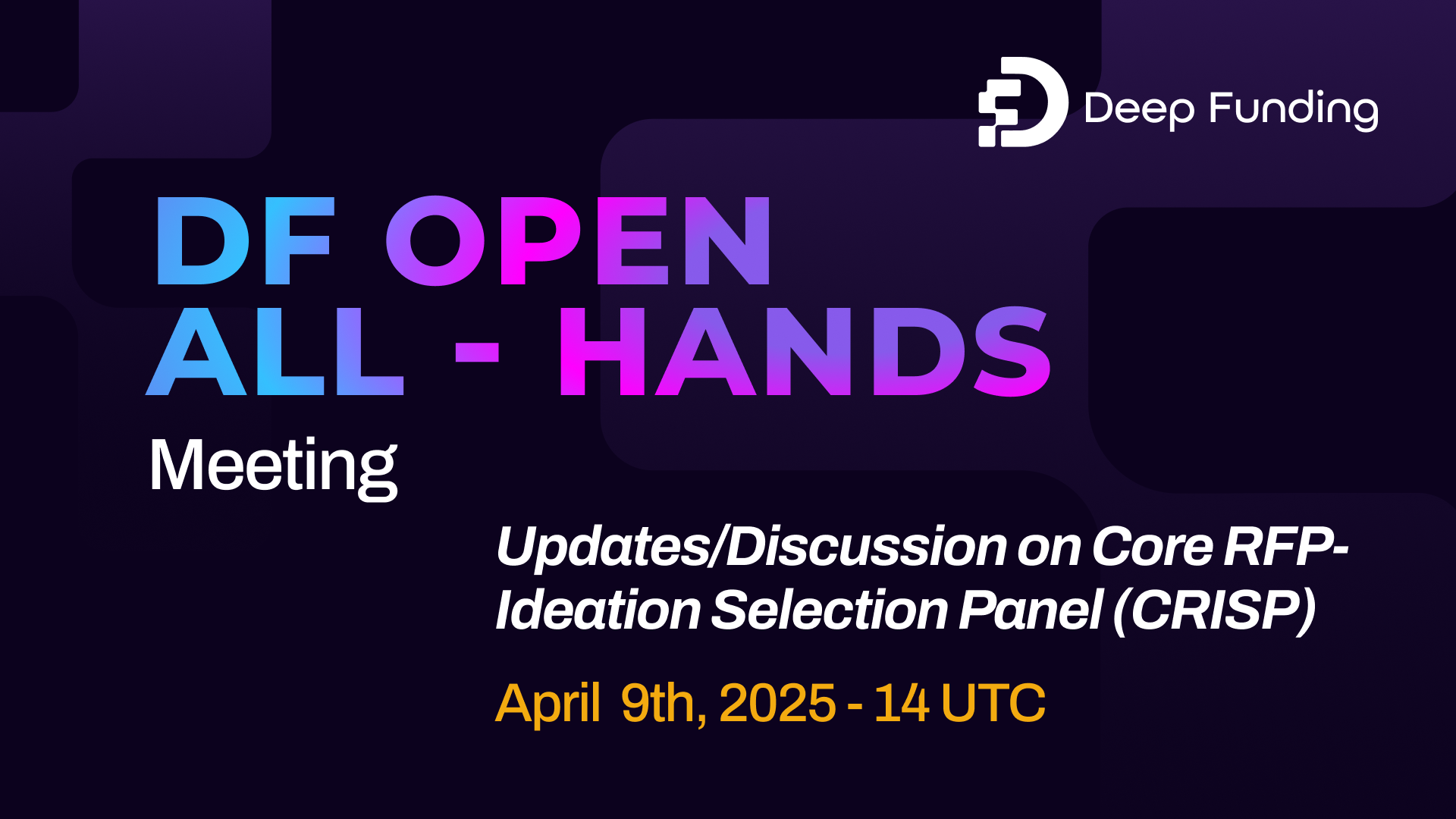 DF Open All Hands