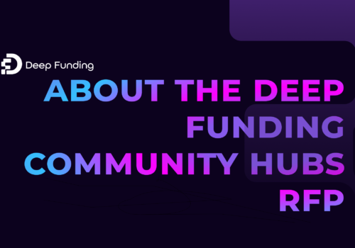 About The Deep Funding Community Hubs